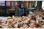 Jelang Lebaran 2026, Harga Ayam Naik Rp43 Ribu per Kg di Pasar Besar Palangka Raya