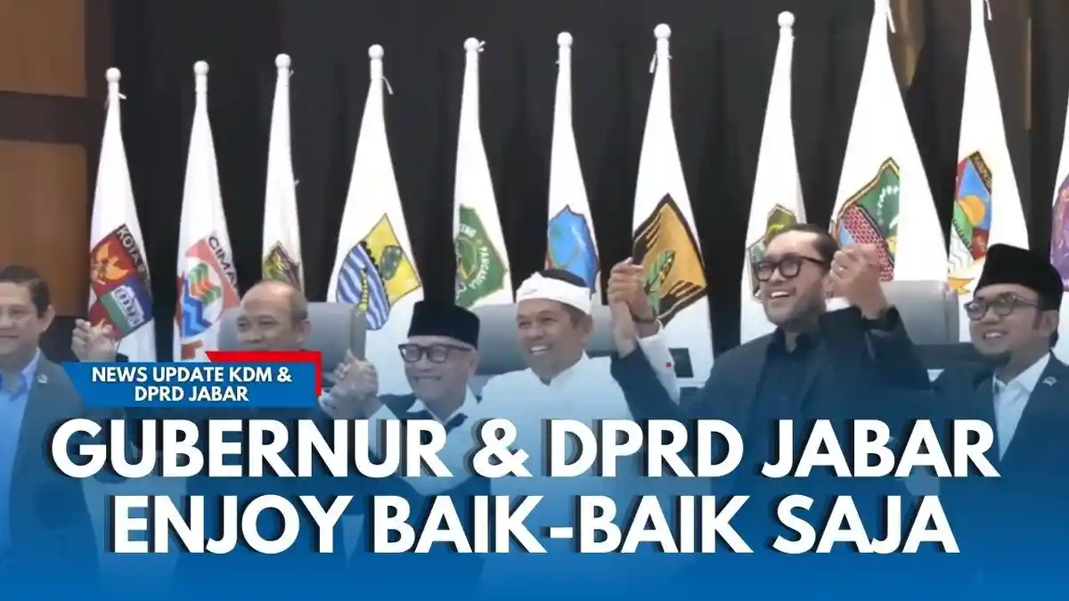 VIDEO Momen Akrab Gubernur Jabar Dedi Mulyadi bersama DPRD Jabar, Tak Ada Interupsi & Walk Out