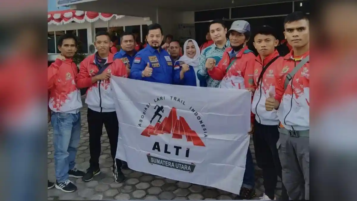 Ikut Kejurnas Lari Trail di Palu, Sumut Bawa Enam Kontingen