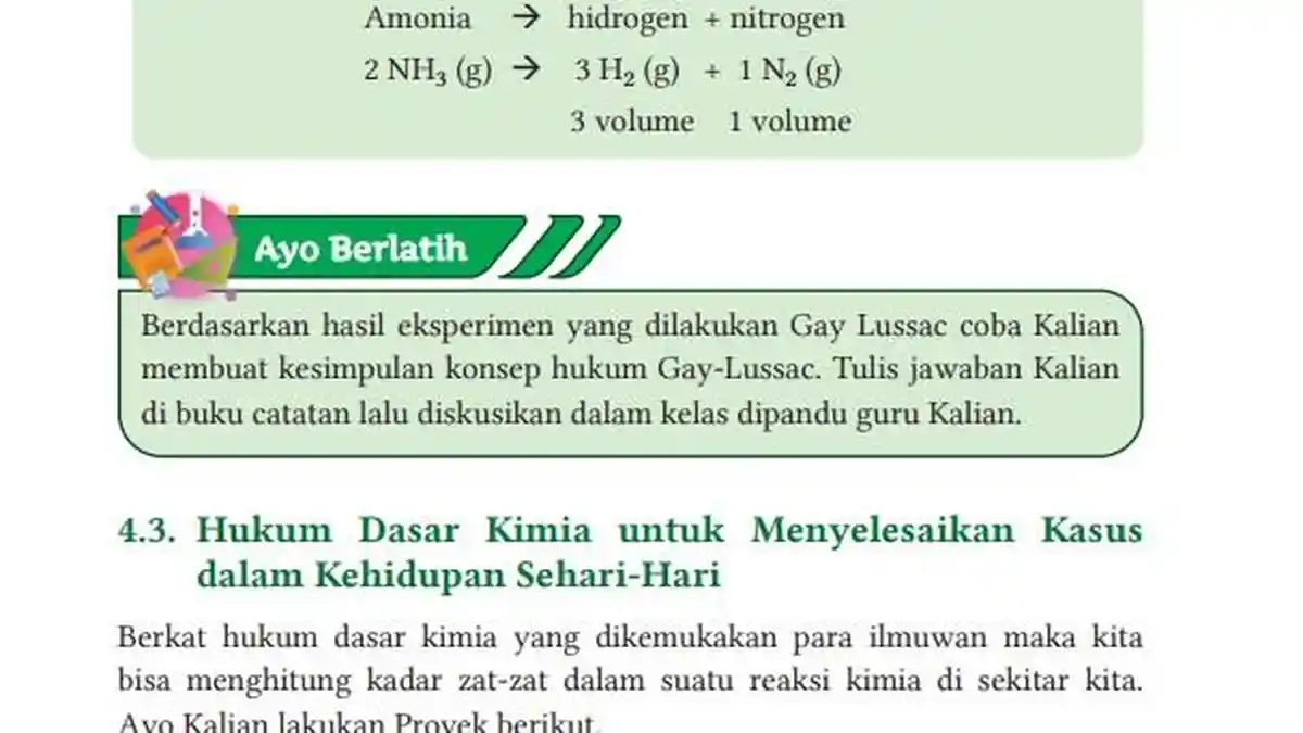 Kunci Jawaban IPA Kelas 10 SMA Halaman 96 Bab 4 Kurikulum Merdeka Ayo Berlatih