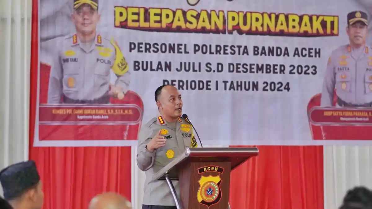 Soal Keterlibatan Oknum Perwira Polda Aceh dalam Kasus Sabu, Begini Penjelasan Kapolresta Banda Aceh
