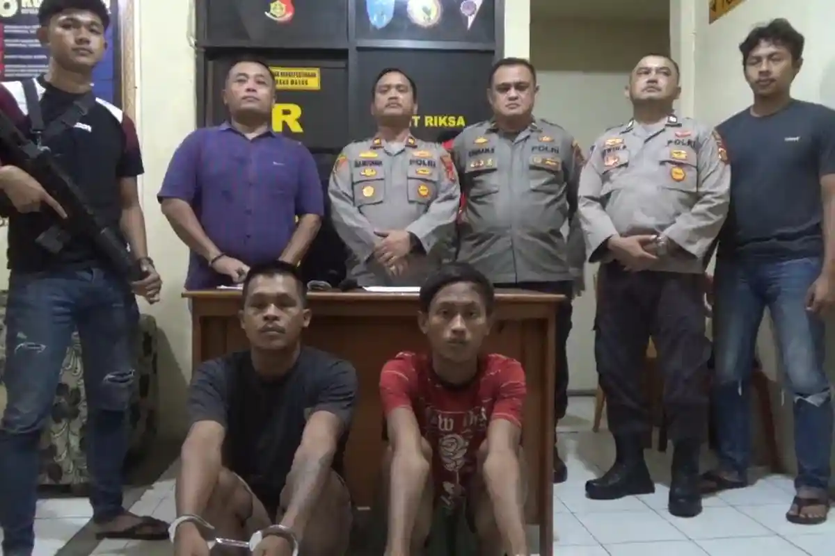 Paman dan Keponakan Ditangkap Polisi, Nekat Lukai Korban saat Mencuri di Bungo