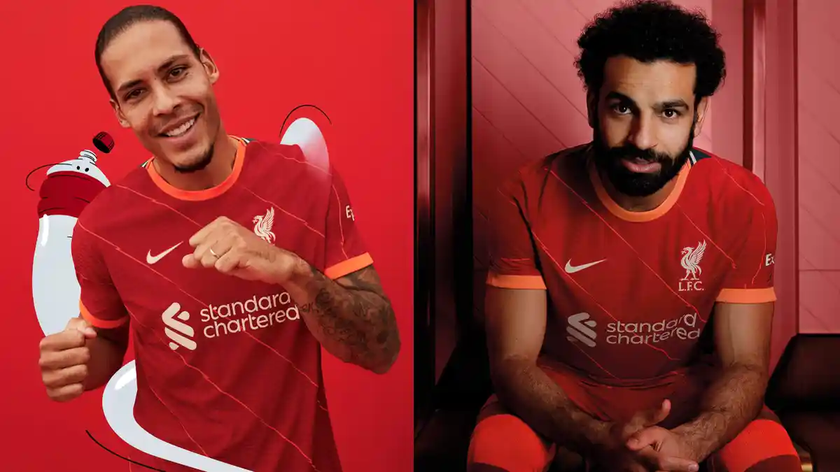 UPDATE Jersey Klub Liga Inggris 2021-2022, Liverpool Kenalkan Jersey Kandang Terbaru