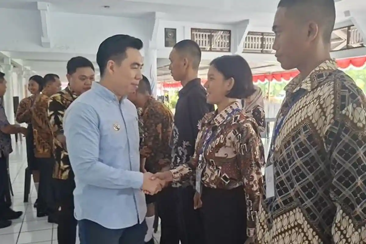 Pesan Michael Thungari saat Tutup Pemusatan Pendidikan dan Pelatihan Paskibraka Sangihe 2025
