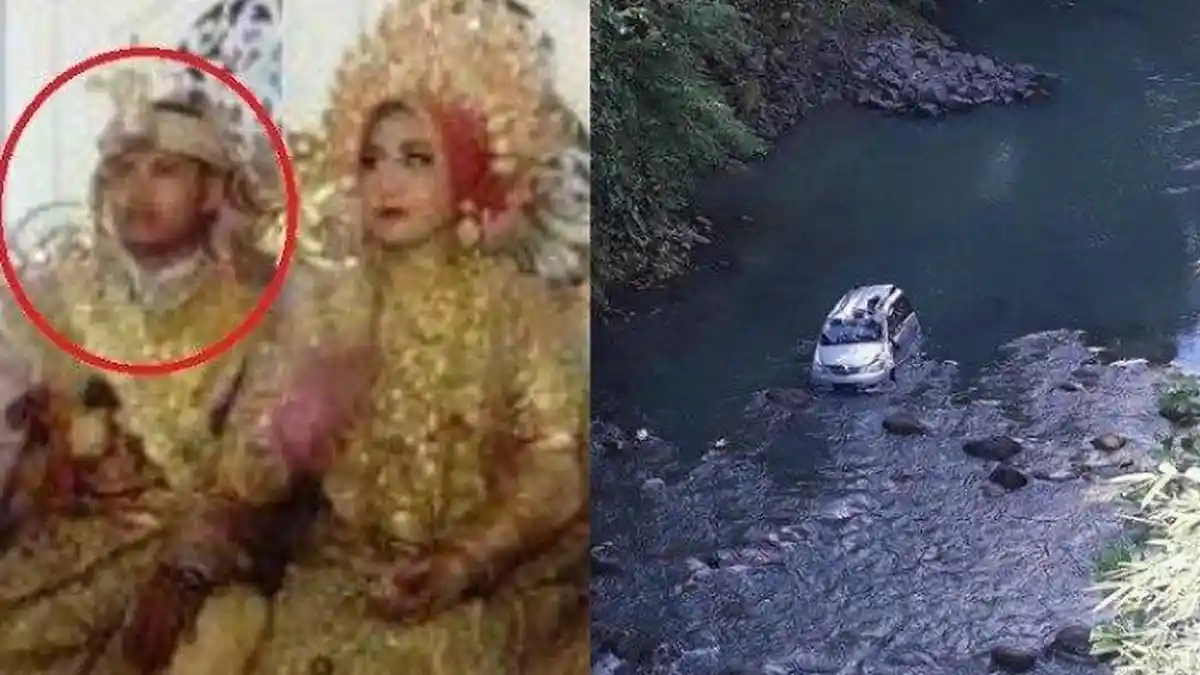 VIRAL! Pengantin Pria Berurai Air Mata di Pelaminan Dengar Kabar Kecelakaan, Rupanya Rombongan Ayah