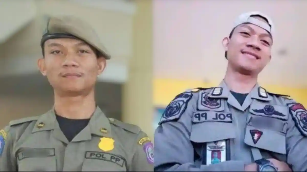 Tampang Anggota Satpol PP Gorontalo Diduga Penganiaya Pengendara Motor, Viral di Media Sosial