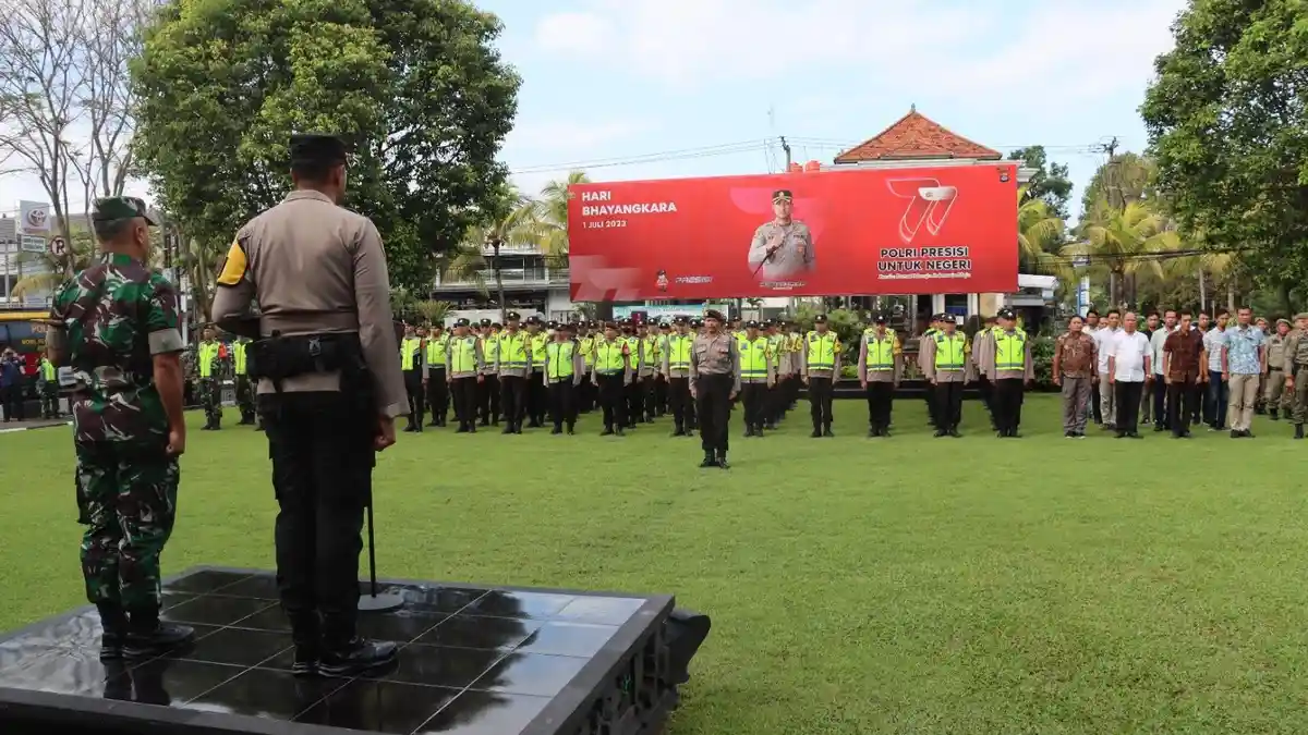 220 Personel Amankan Pilkel di 14 Desa Tabanan