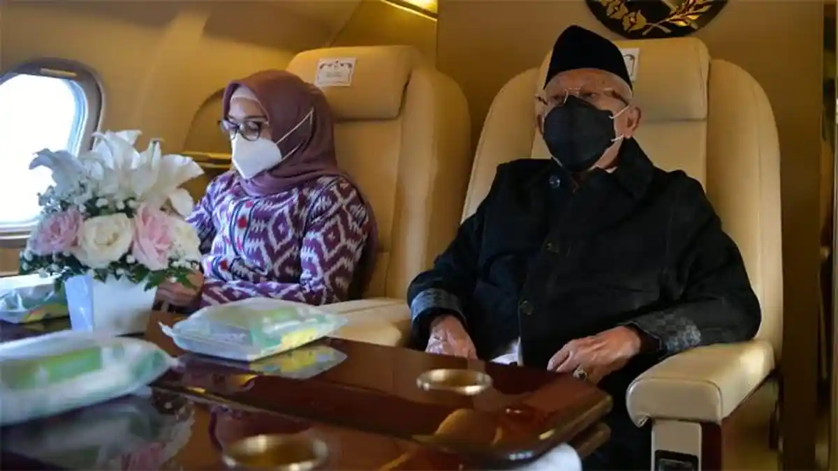 Hari Ini Wapres Ma'ruf Amin Kunker ke Jatim, Berikut Agendanya Selama 2 Hari
