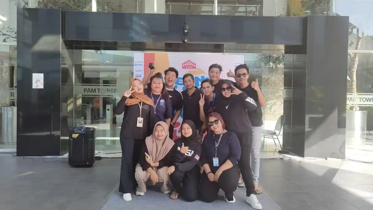 Persiapkan Launching Green Valley 2, KBAG Gait Generasi Milenial dengan Pound Fit
