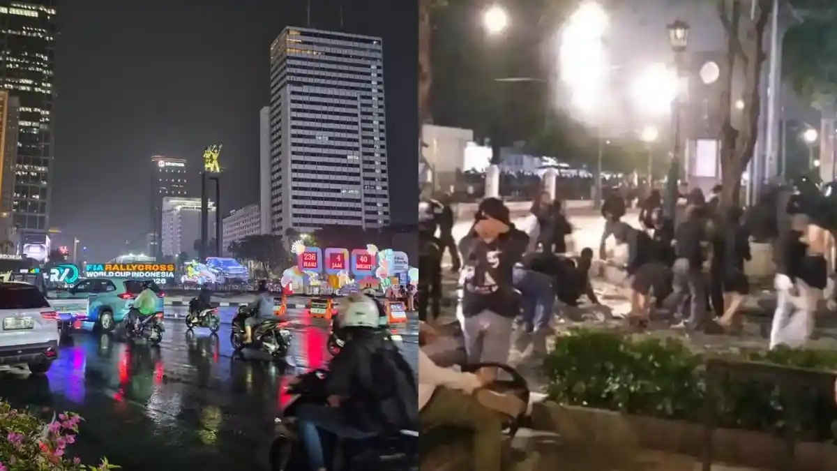 Malioboro Memanas Saat Bundaran HI Adem, Kontras Demo Jogja-Jakarta