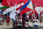 Jawa Timur Park 3 Kibarkan Bendera Raksasa untuk Rayakan Kemerdekaan RI dan Sambut Asian Games 2018