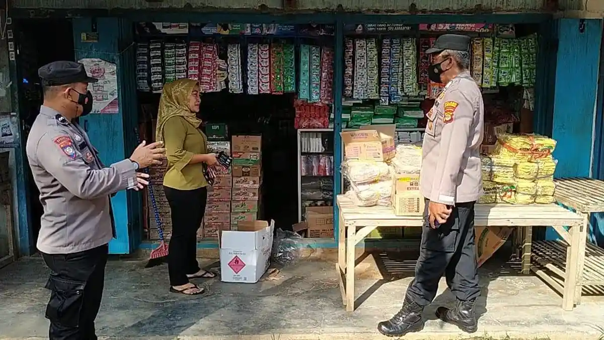 Harga Beras Meroket, Polres Lampung Timur Cek Stok dan Harga Beras di Pasar