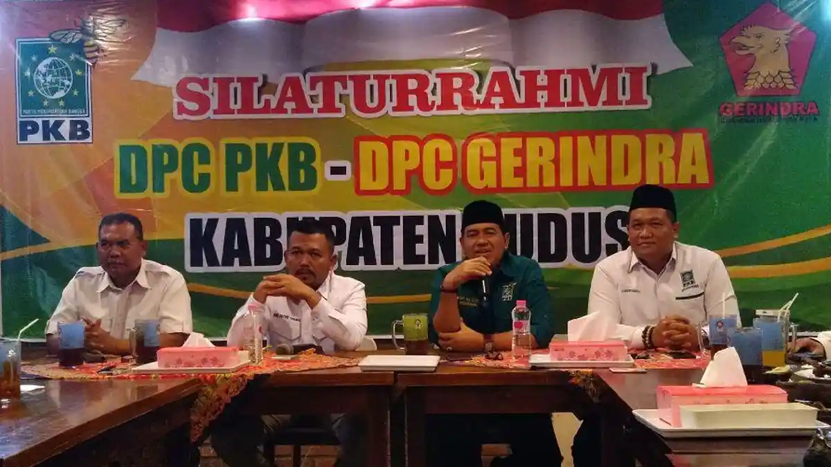 PKB - Gerindra Kudus Konsolidasi Mesin Partai, Dukung Penuh Koalisi Kebangkitan Indonesia Raya