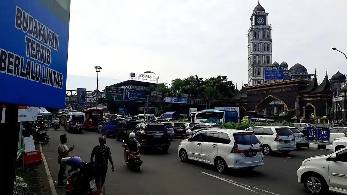 Libur Panjang Akhir Pekan, Polres Bogor Terapkan One Way ke Arah Puncak Hari Ini