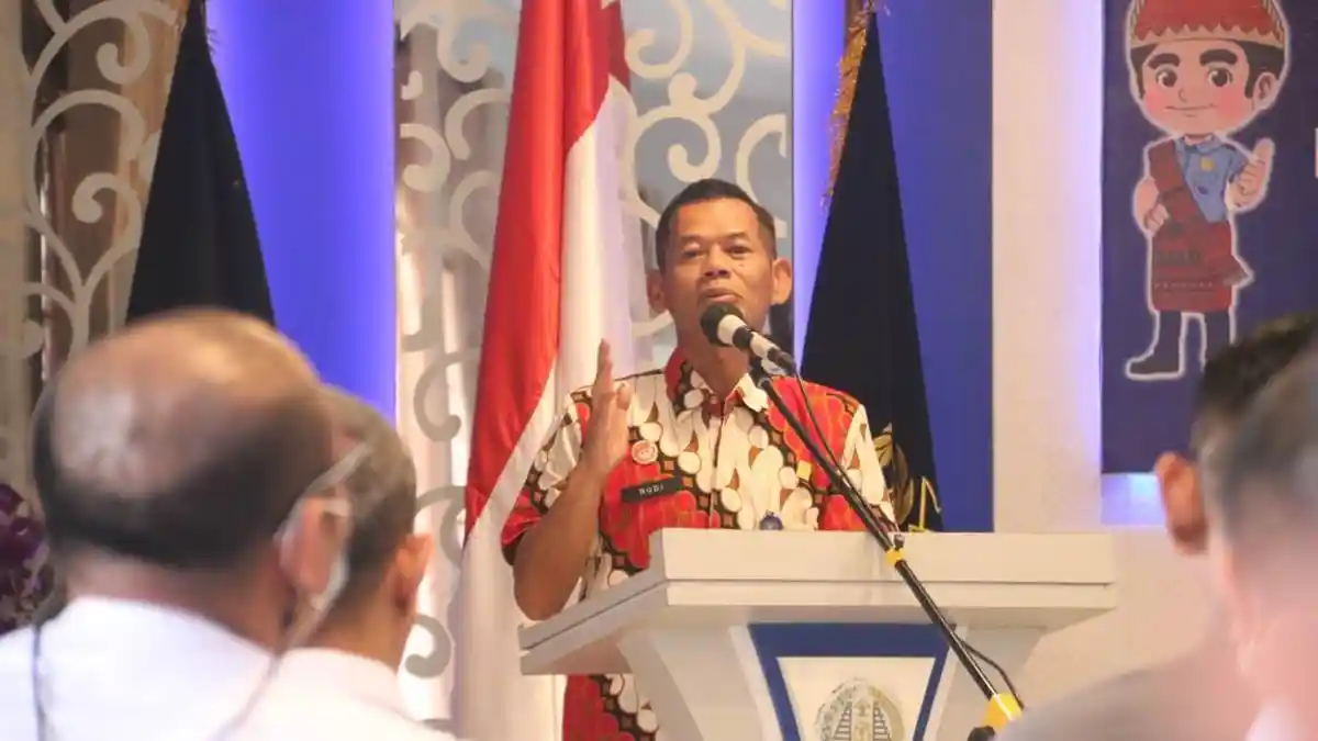 Kadivmin Kanwil Kemenkumham Sumut Berikan Penguatan Bagi Jajaran Kanimsus Medan