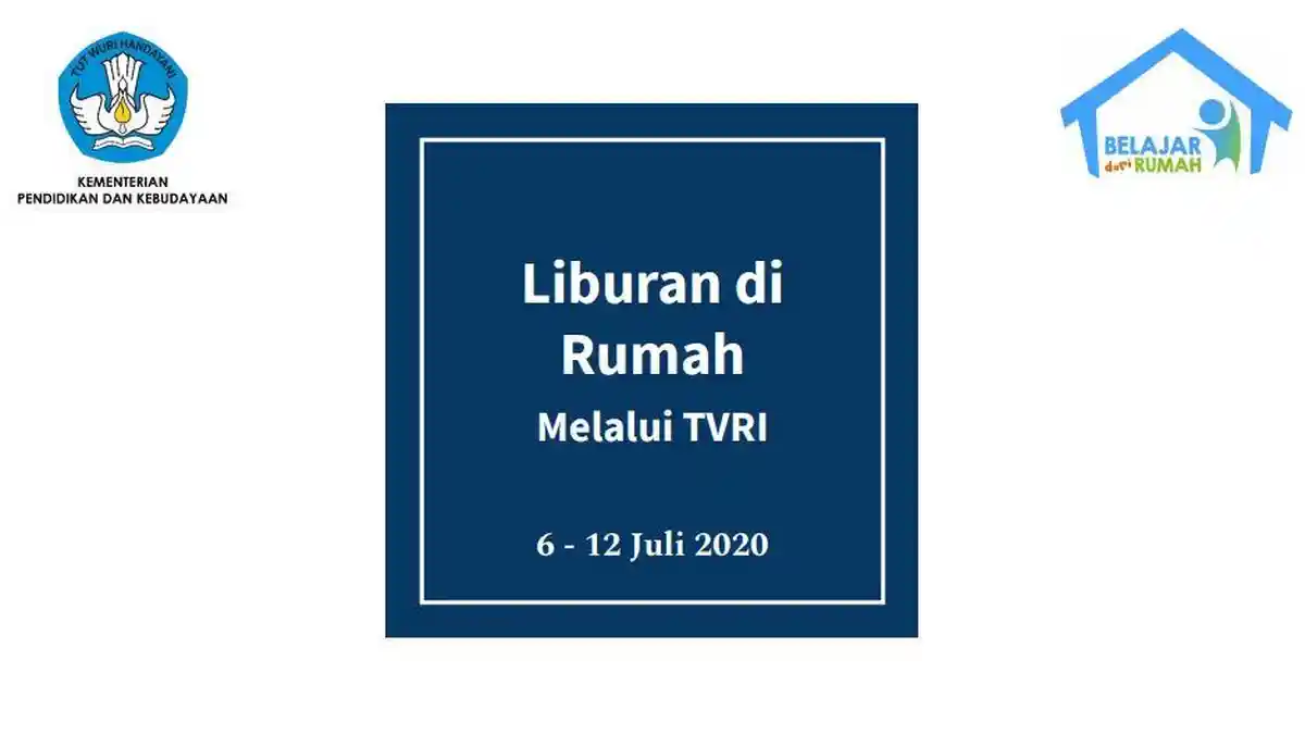 Link Live Streaming TVRI Belajar dari Rumah Rabu, 8 Juli 2020: Dongeng Kak Rona dan Paman Gery