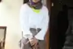 Dewi Sandra di Acara Film Haji Backpacker