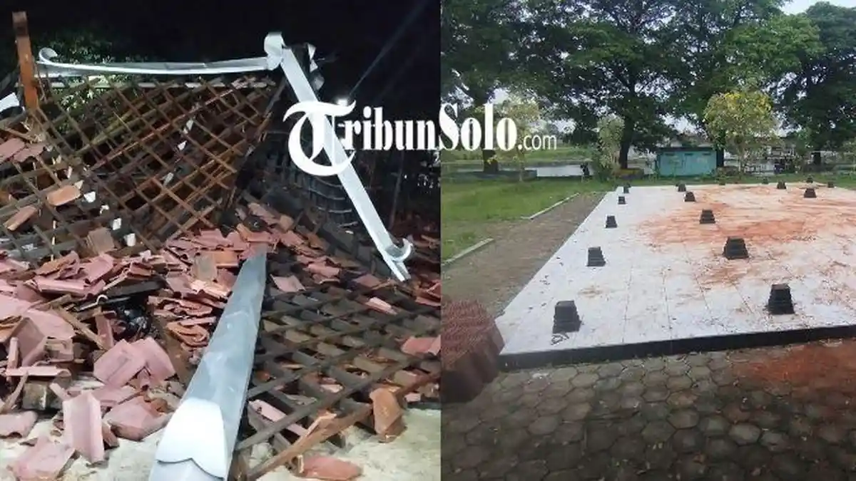 Diterpa Hujan Angin, 7 Kecamatan di Klaten Kena Dampak Cuaca Ekstrem