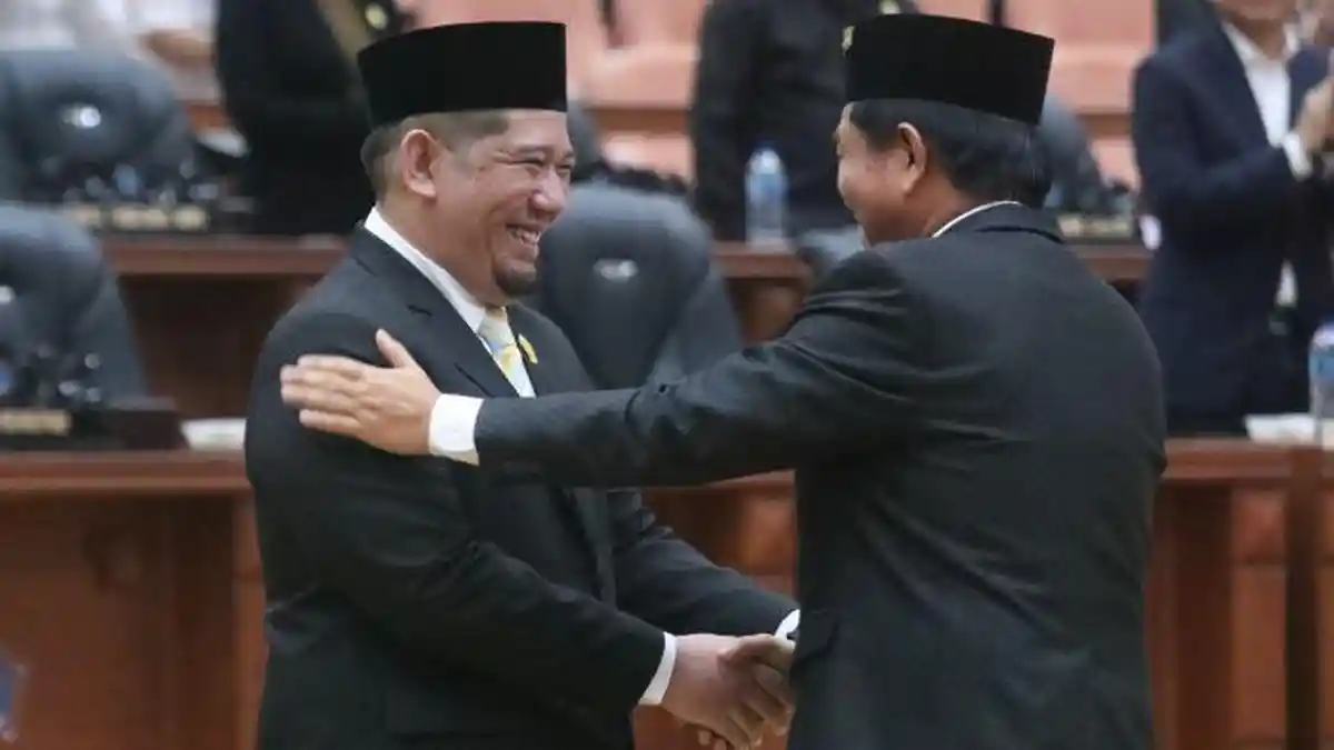 DPRD Sulawesi Utara Gelar Paripurna Pelantikan PAW Politisi Partai Golkar Raski Mokodompit