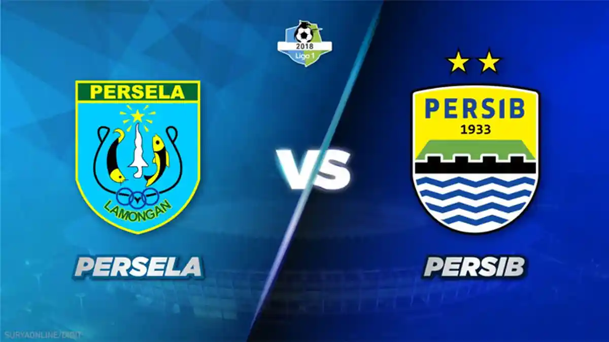 Persela vs Persib Bandung, Diwarnai Dua Penalti, Persib Tahan Imbang Persela di Stadion Surajaya