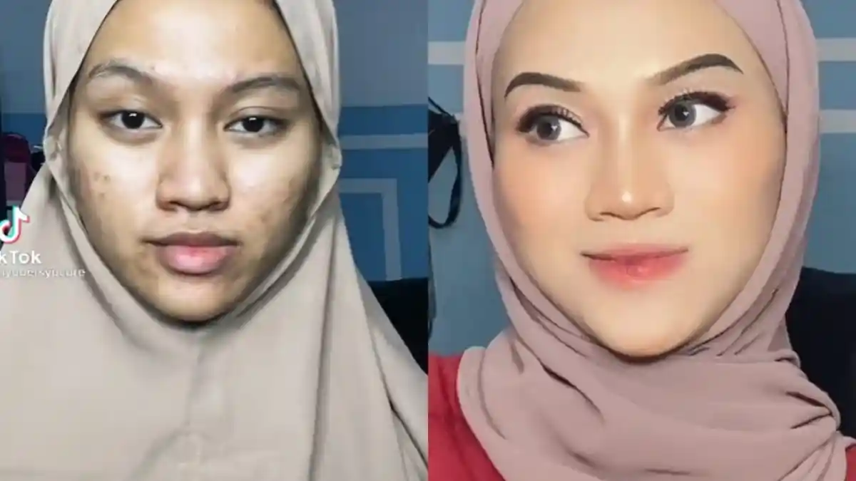 Transformasi Putri Selsabilaa Usai Make up Viral di Tiktok, Auto Bikin Mantan Menyesal