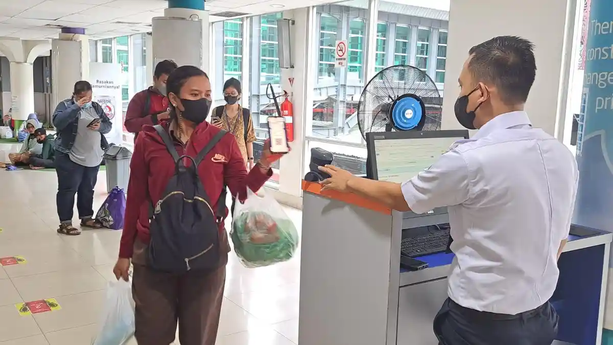 Puncak Arus Balik Nataru, Penumpang Kereta Api Telah Mencapai 4.844 Orang