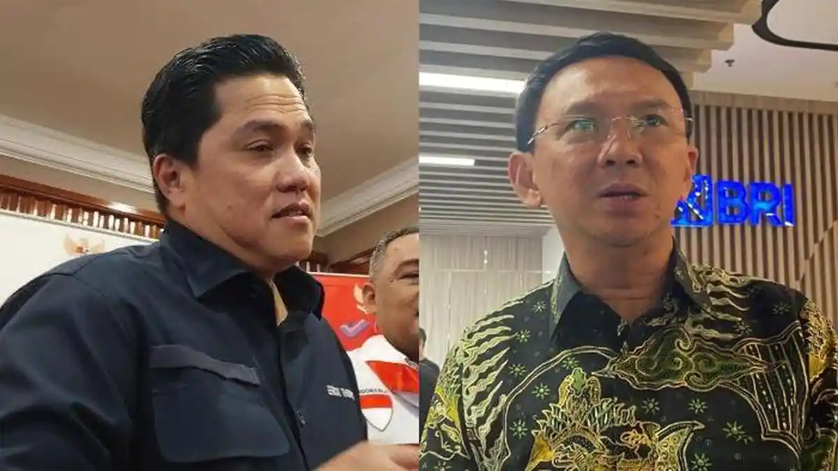 Erick Thohir Bicara Isu Ahok Bakal Jadi Dirut Pertamina, Belum Ada Putusan Ubah Jajaran Manajemen