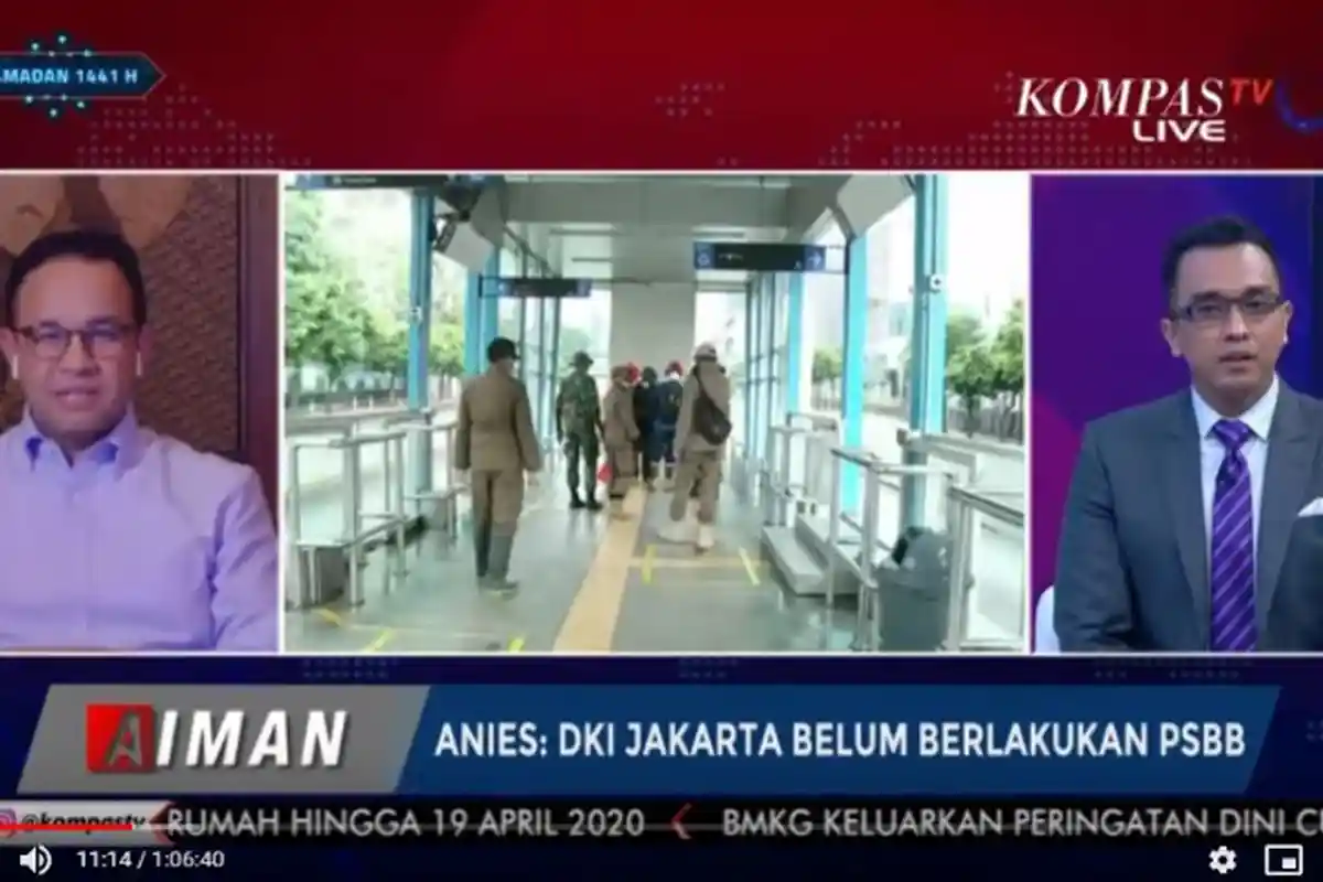 Anies Pilih Tunggu Aturan Kemenkes soal PSBB: Nanti Lakukan A Nggak Boleh, Lakukan B Nggak Boleh