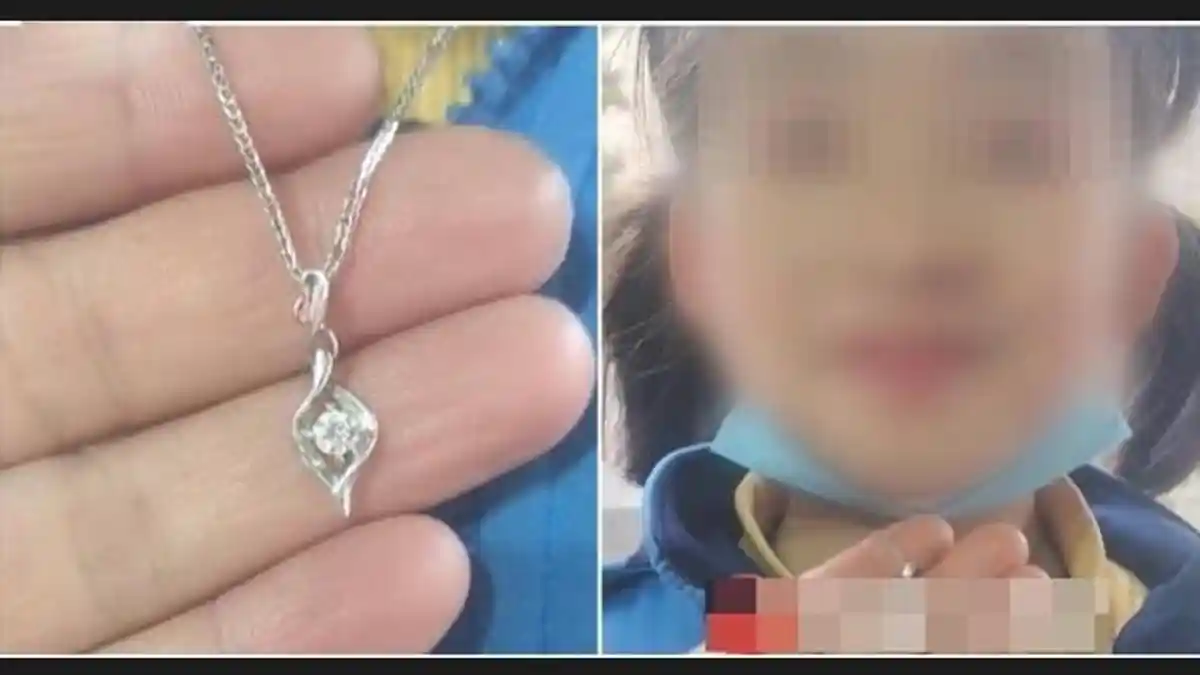 Bocah 8 Tahun Dapat Kalung Berlian dari Teman Sekelasnya, Reaksi Ibu Sang Anak Disorot