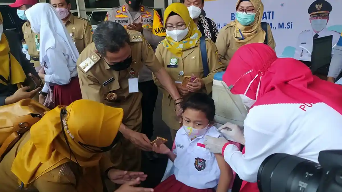 Vaksinasi Anak di Pati Sudah Dimulai, Total Sasaran Capai 225 Ribu Orang