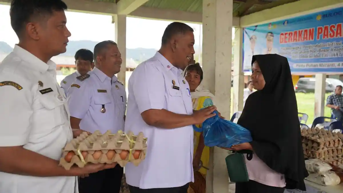 Gerakan Pasar Murah Adalah Bentuk Keberpihakan Pemerintah Toba Kepada Warga