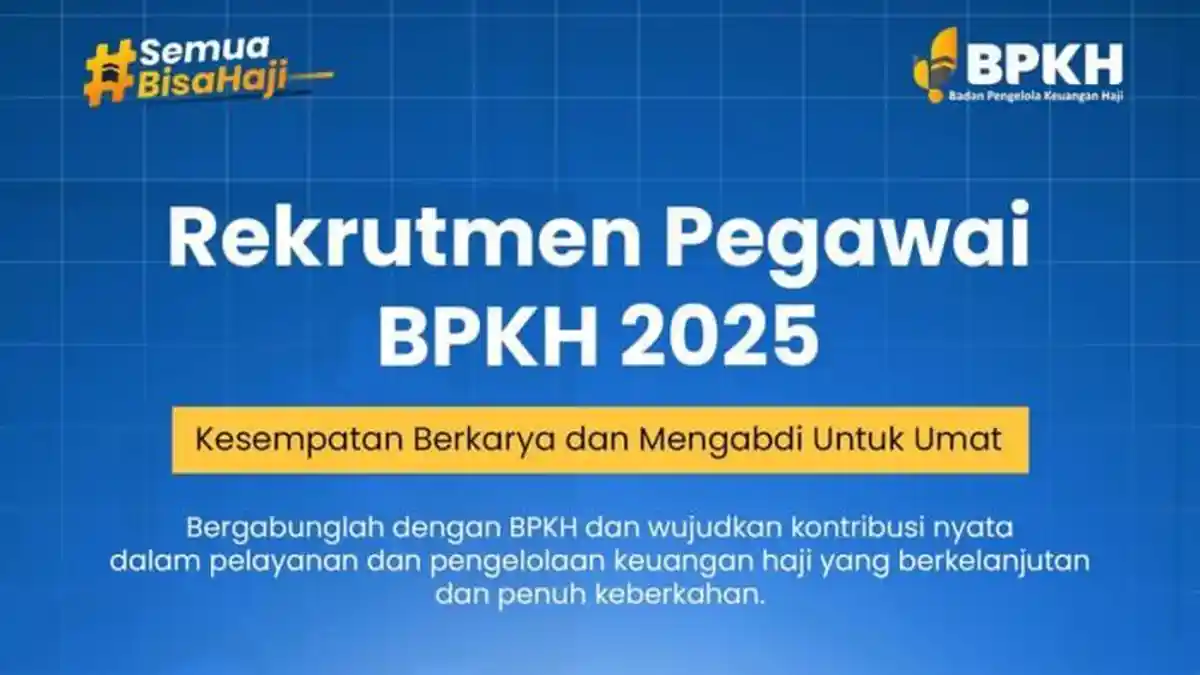 Lowongan Kerja BPKH 2025 Resmi Dibuka, Cek 11 Formasi dan Persyaratannya