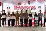 Peringati HUT Ke-78 Bhayangkara, Polresta Pangkalpinang Sebar Paket Bahan Pokok