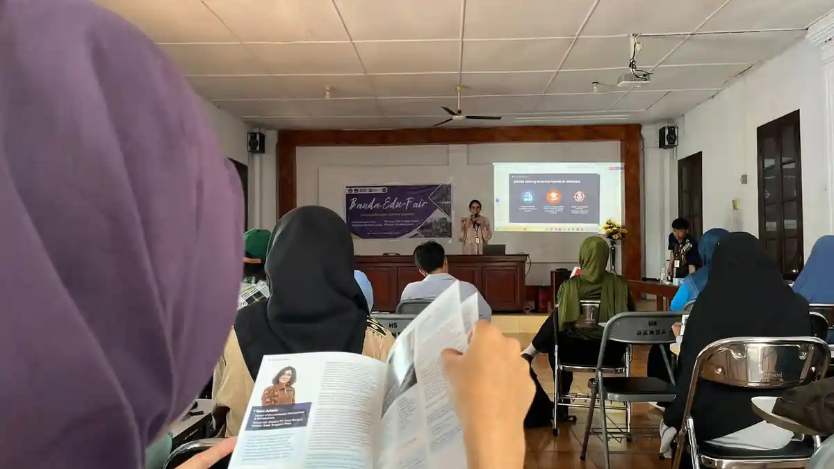 Banda Edu-Fair 2024, ABC Unpatti Sasar UBN tuk Bagi Info Beasiswa AAS