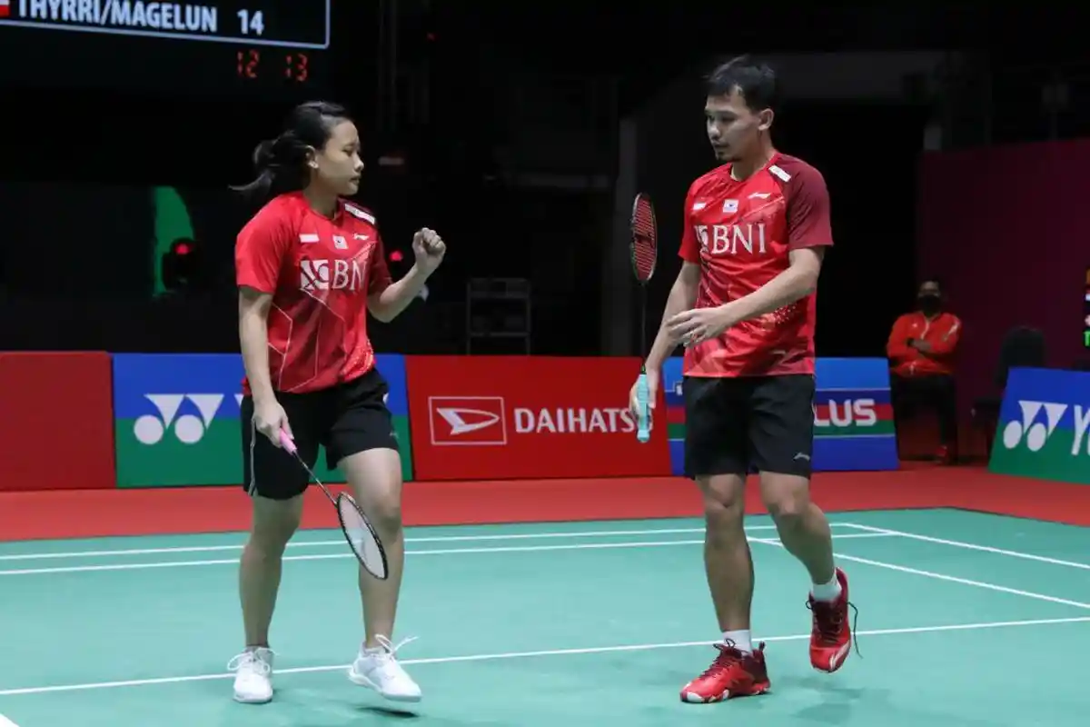 Profil Rinov Rivaldy, Pasangan Pitha yang Selalu Memotivasi saat Beraksi di Swiss Open 2023