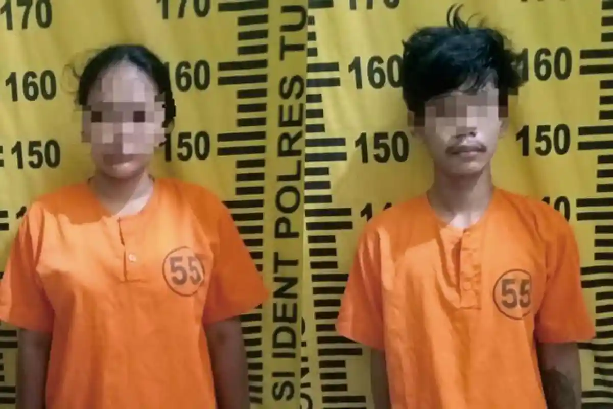 Pasangan Kekasih di Tulungagung Ditangkap Polisi, Ketahuan Curi Dua Ponsel