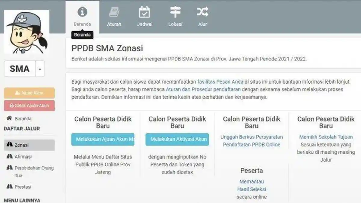 Apa itu PPDB Online ? Apa Saja Jalur Seleksi PPDB 2021 selain Zonasi ?