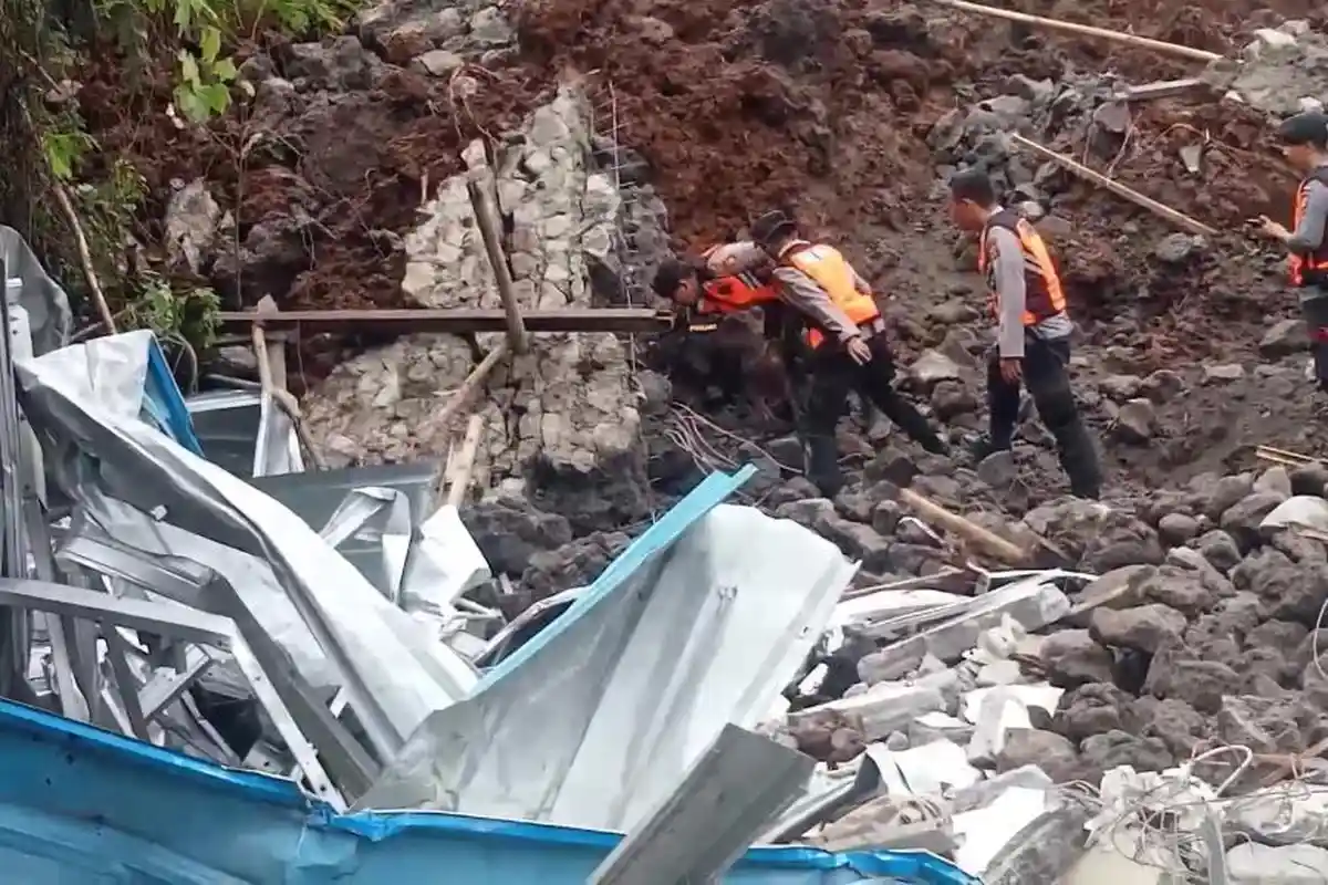 Baru Bekerja 10 Hari di Denpasar Bali, 4 Warga Magetan Tewas Tertimbun Tanah Longsor