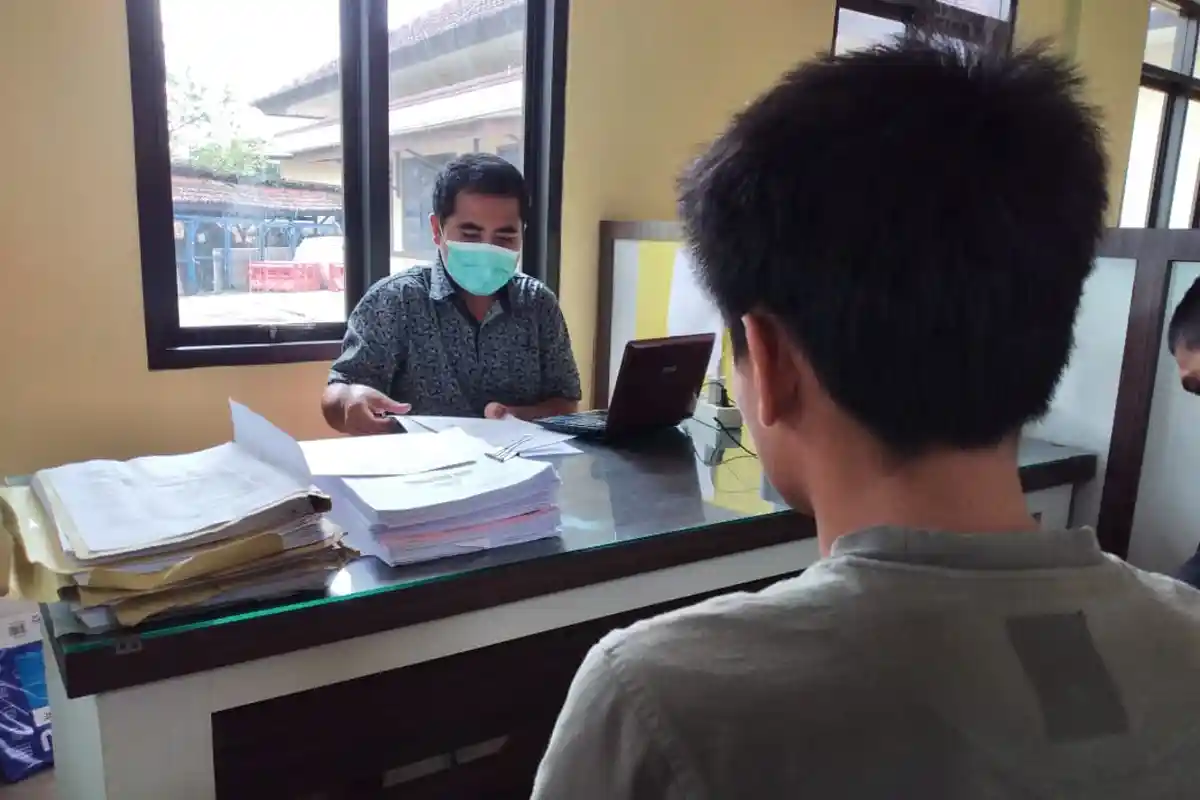 Ngaku Dibegal, Tukang Ojek di Gisting Malah Diamankan Polres Tanggamus