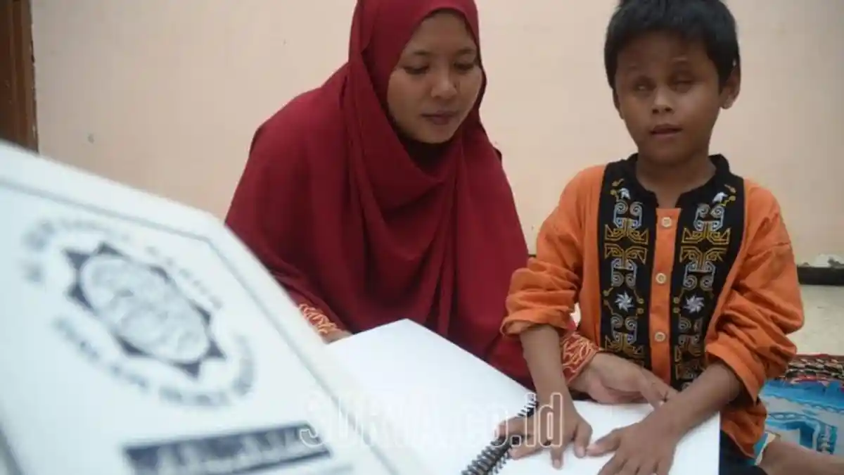 Kisah Heru, Bocah Tunanetra Penghafal Alquran Idolakan Muammar ZA
