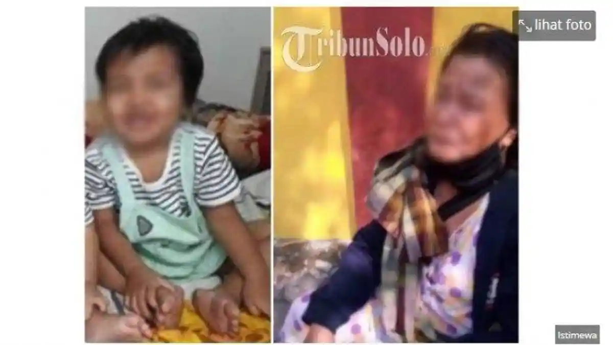 Bocah 2 Tahun Diduga Diculik Pengemis, Saat Ditemukan di Alun-alun Sragen Kondisinya Memprihatinkan
