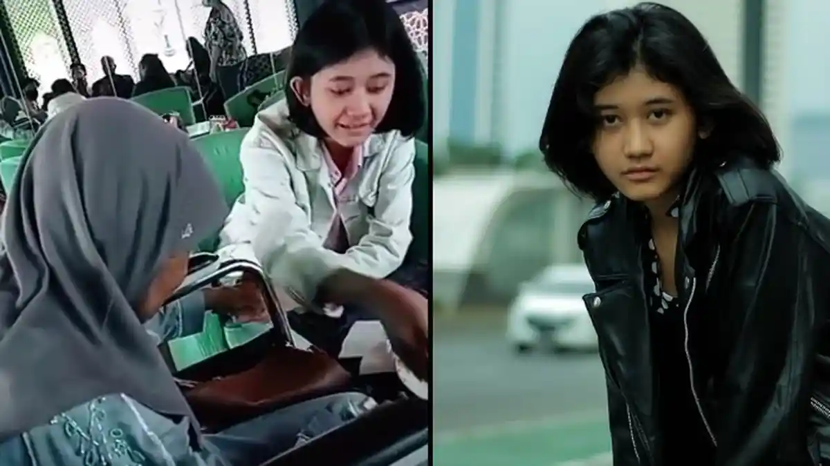 Viral Amel Bertemu Ibunda Nike Ardila, Nining Menangis Melihat Gadis yang Mirip Mendiang Putrinya