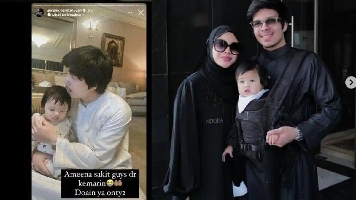 Ameena Sakit Diajak Umroh Atta Halilintar dan Aurel Hermansyah, Kondisinya Tidak Fit Sejak 2 Hari