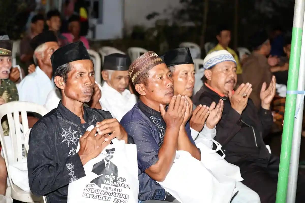 Gus-Gus Nusantara di Kabupaten Blitar Gelar Doa Bersama Agar Diberi Pemimpin yang Cinta Rakyat