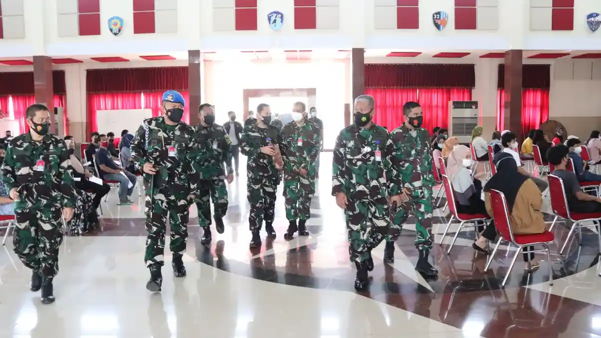 Bekerja Sama Tiga Matra dan Kepolisian, Koopsau II Serbu Vaksin di Tiga Lokasi