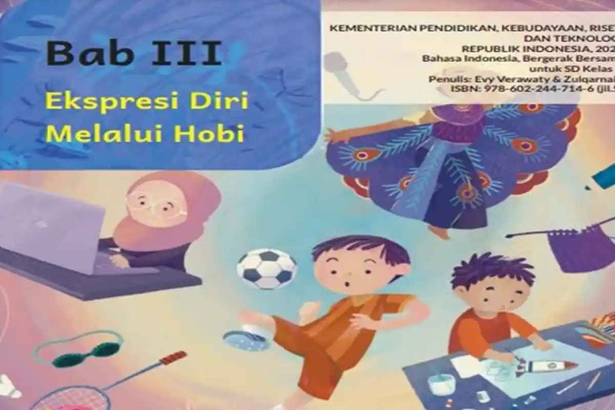 30 Latihan Soal BAB 3 Bahasa Indonesia Kelas 5 SD Kurikulum Merdeka, Ekspresi Diri Melalui Hobi
