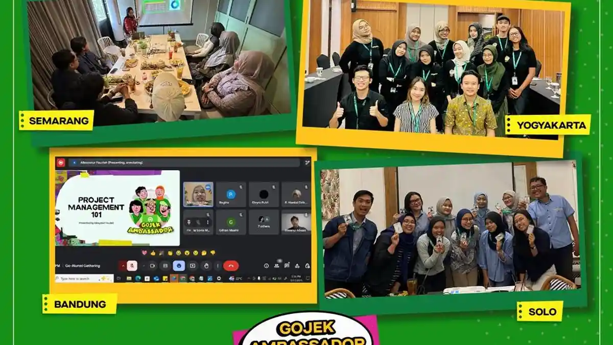 Dorong Kreativitas Anak Muda, Gojek Resmi Luncurkan Program Ambassador Alumni 2025