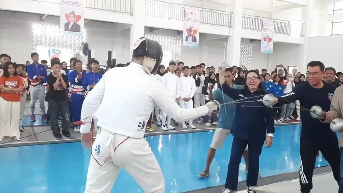 Tim Atlet Cabor Anggar Karawang Targetkan 5 Medali Emas Porprov Jabar 2026