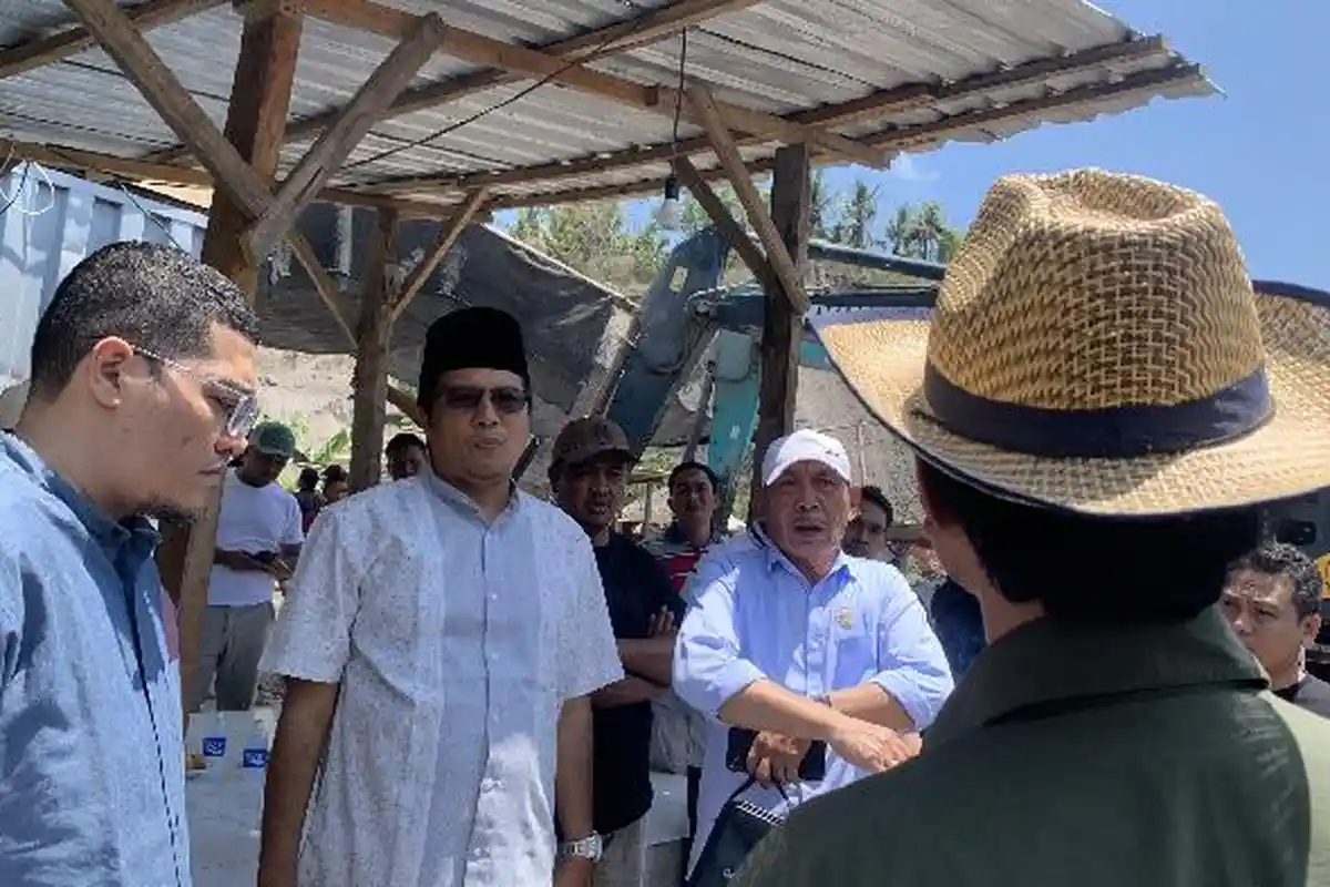 DPRD Lombok Timur Sidak Sejumlah Tambang Galian C yang Diduga Cemari Lahan Pertanian