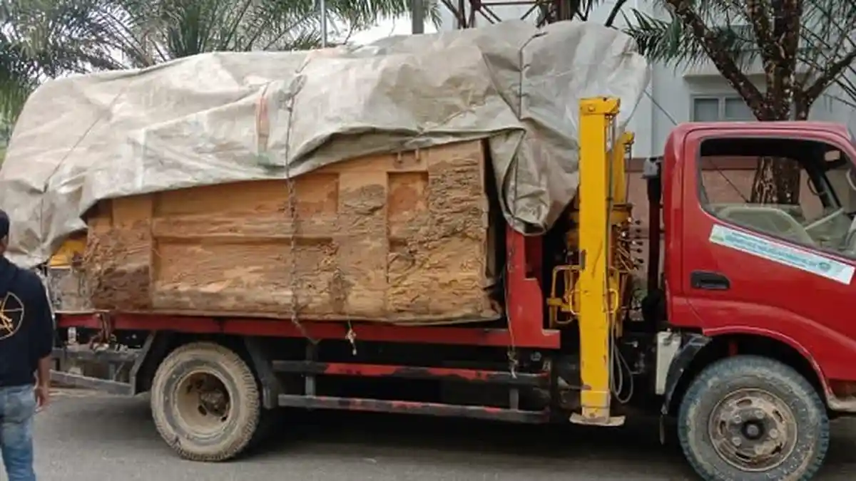 Polisi di Nagan Raya Tangkap Truk Bawa 13 Drum Solar Subsidi, Seorang Warga Diamankan